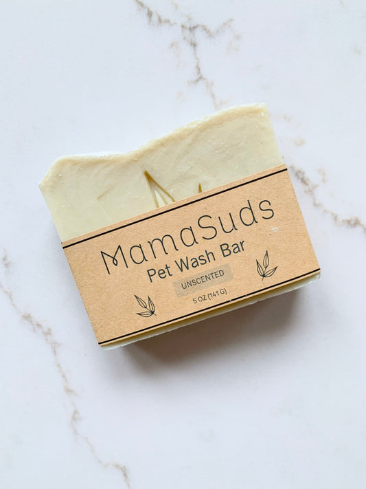 Pet Wash Bar Soap (Mama Suds)