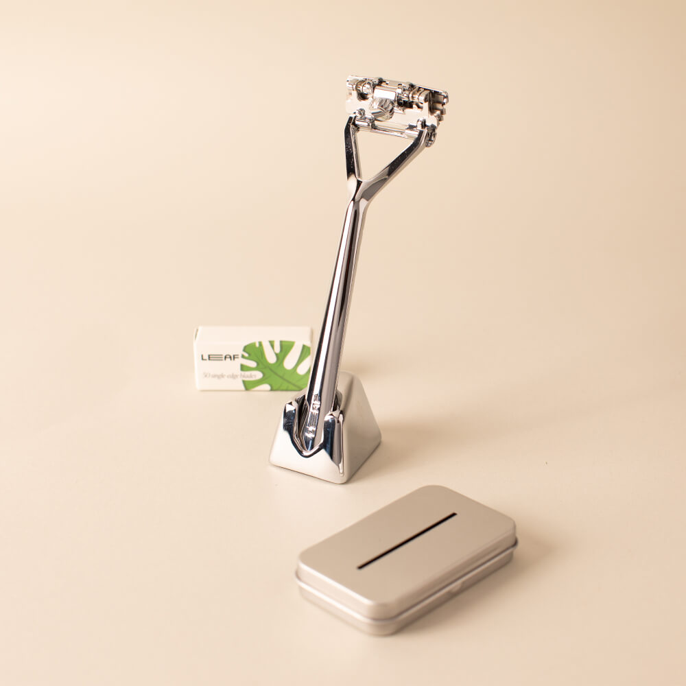 Leaf Shave Razor Kit (Plastic-Free)