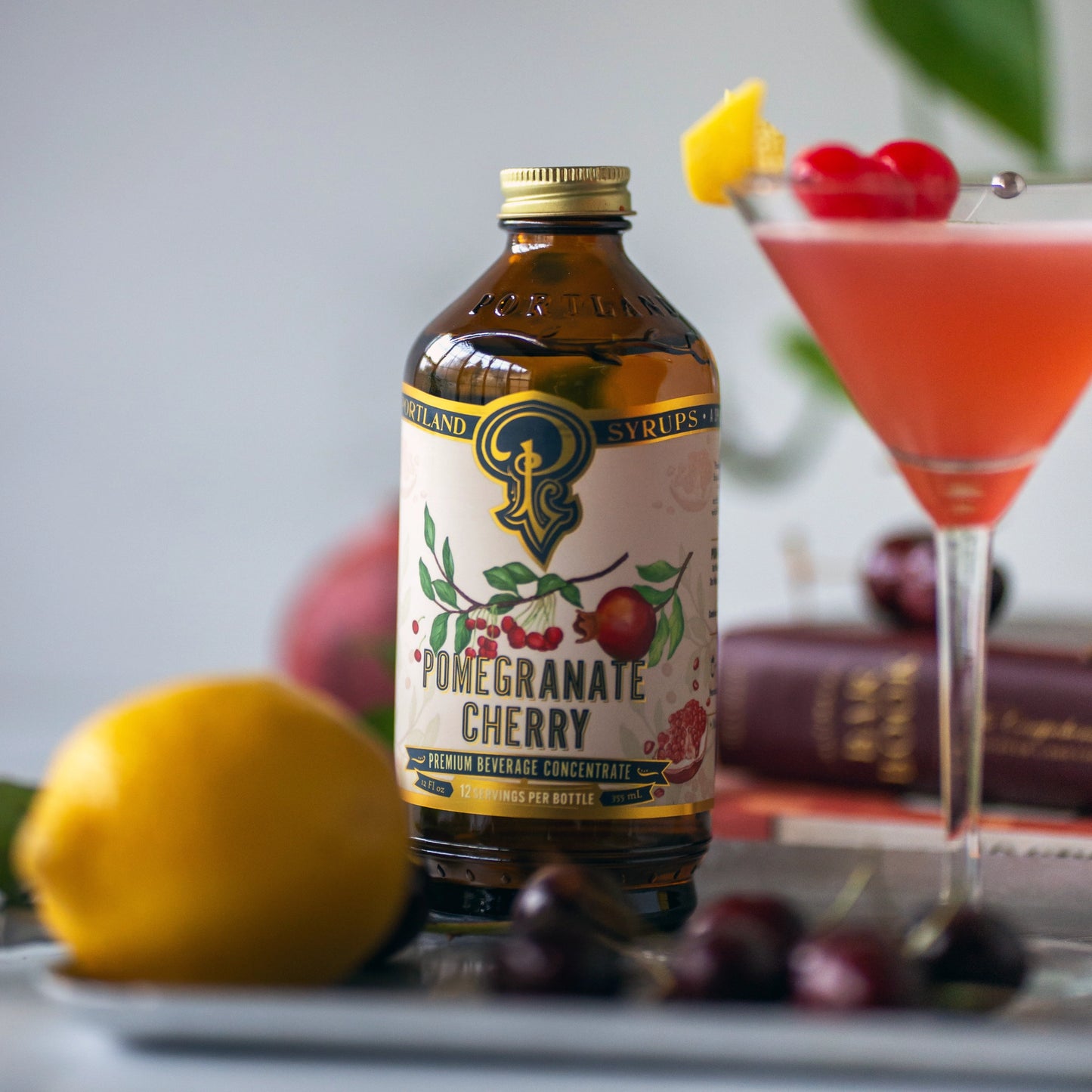 Pomegranate Cherry Syrup (Portland Syrups)