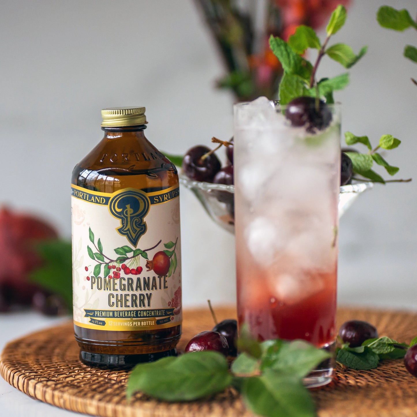 Pomegranate Cherry Syrup (Portland Syrups)