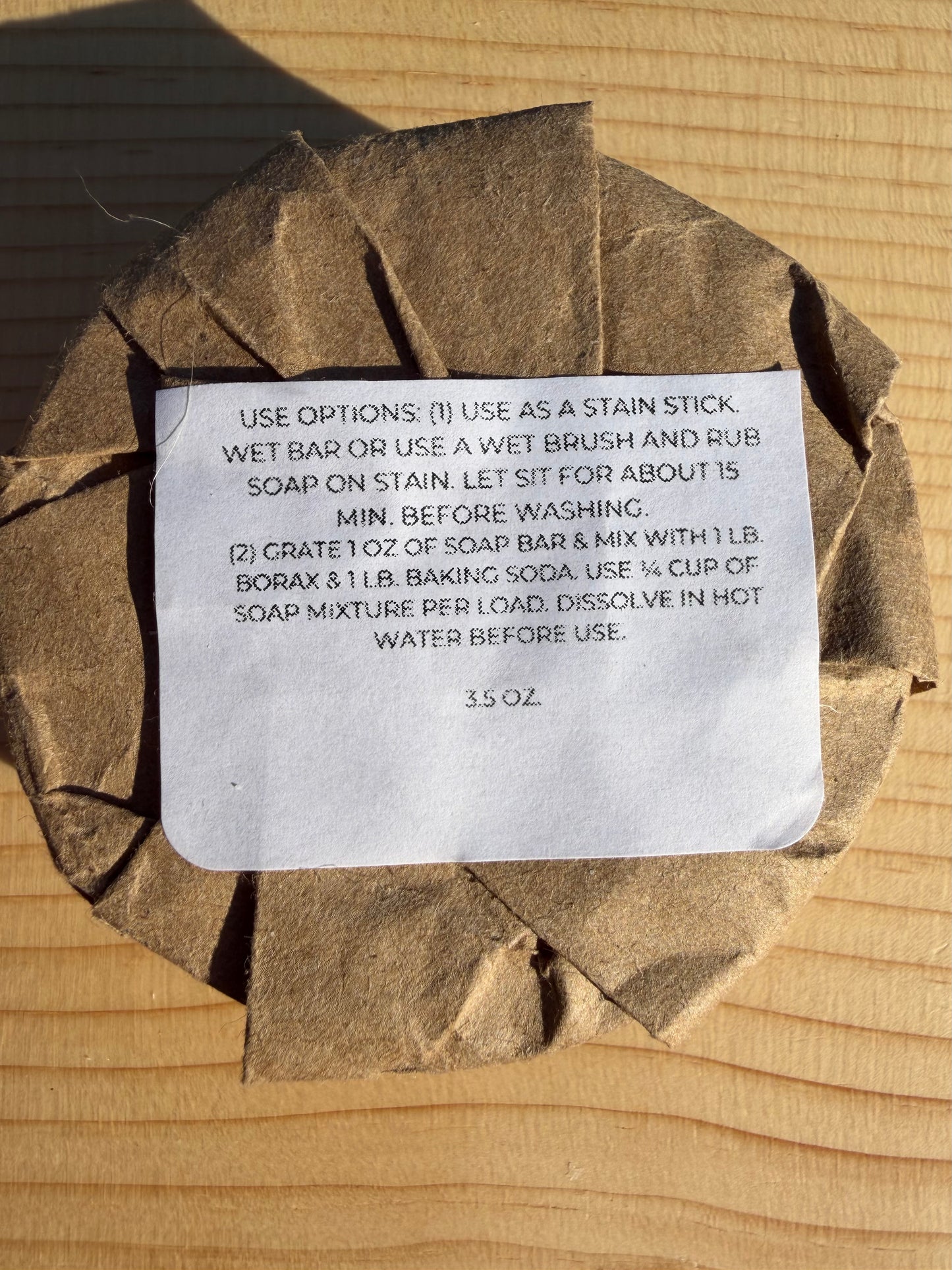 Laundry Soap Bar