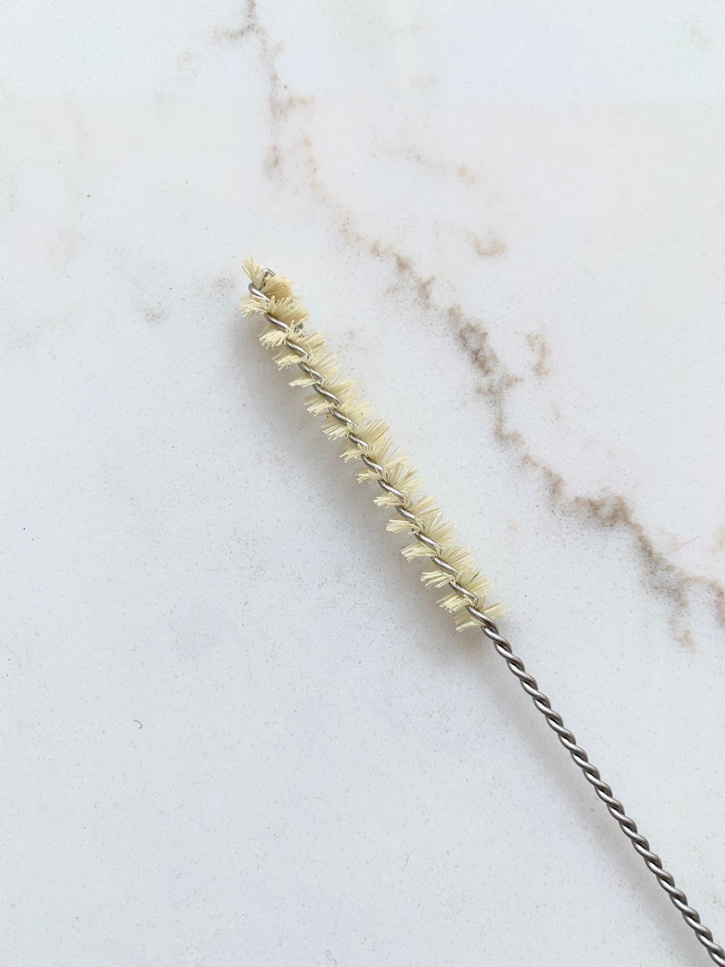 Limpiador de pajitas de fibra de agave (cepillo para limpiar pajitas)