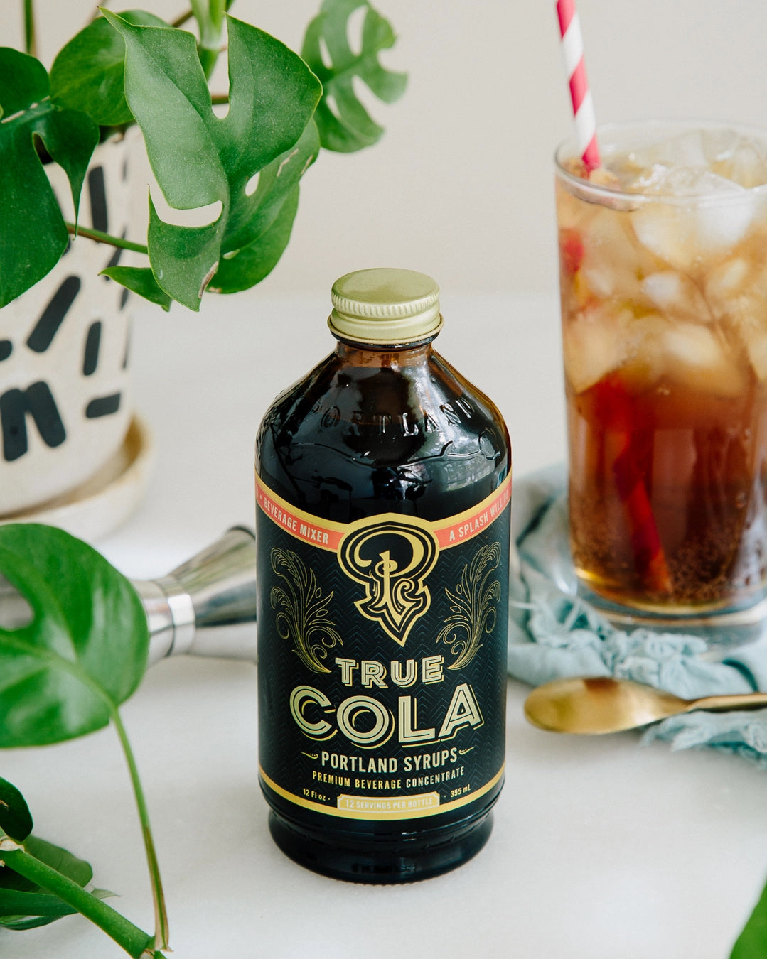 Jarabe de soda de cola auténtico (jarabes Portland)
