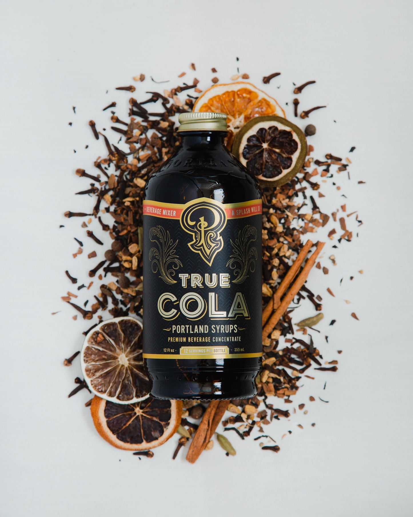 Jarabe de soda de cola auténtico (jarabes Portland)