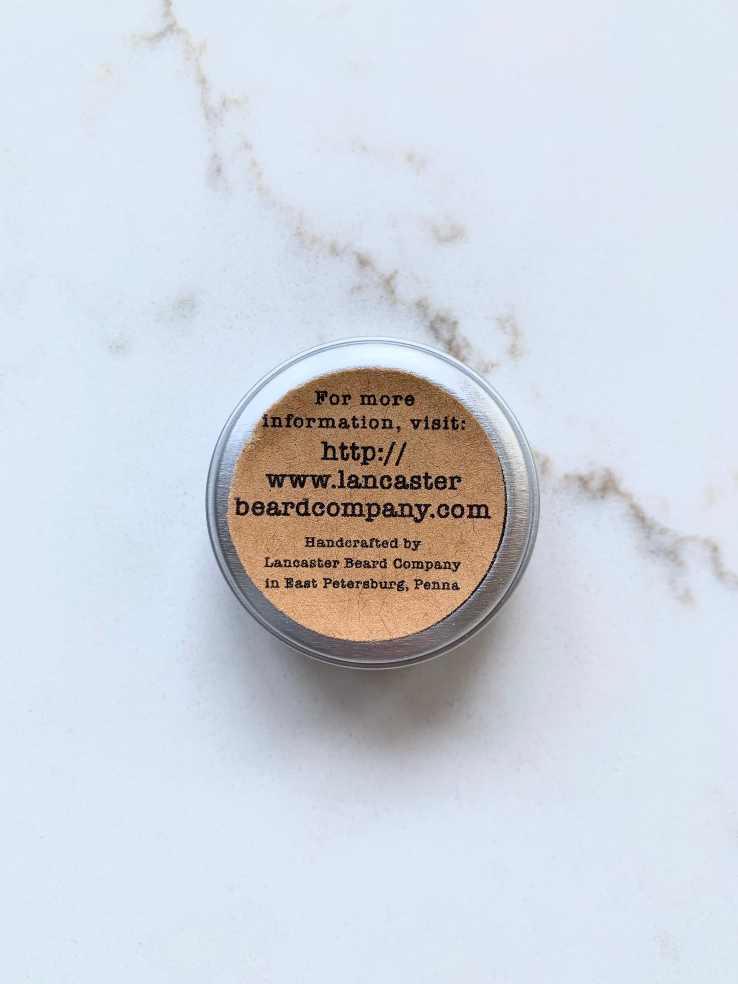 Bálsamo para barba de vainilla y bourbon (Lancaster Beard Company)