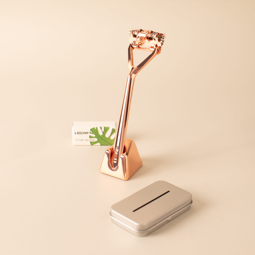 Leaf Shave Razor Kit (Plastic-Free)