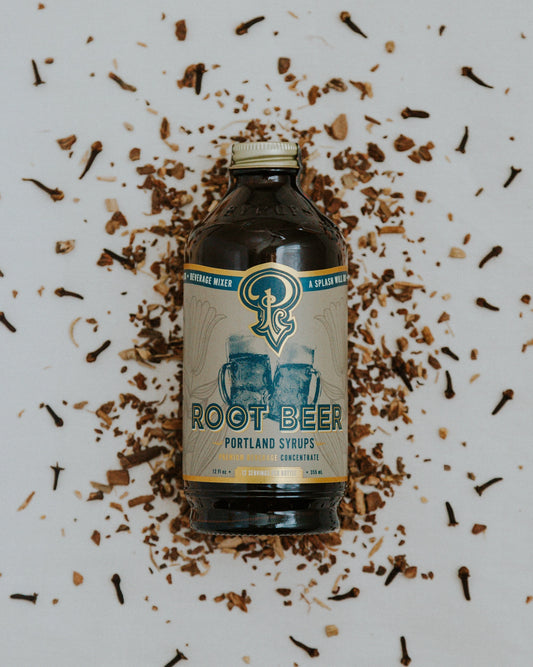 Jarabe de cerveza de raíz real (jarabes Portland)